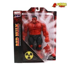 Marvel Select Red Hulk 9" Action Figure (NM Package!) - Picture 1 of 6