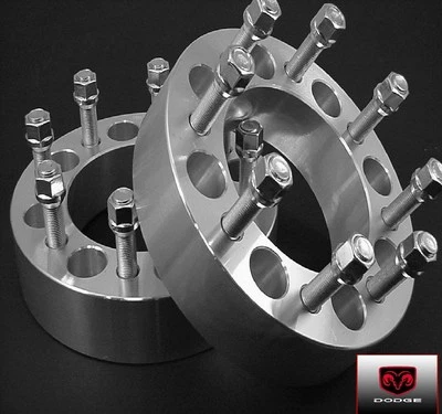 Adaptadores espaciadores de rueda 2 piezas Dodge Ram Cummins 2500 3500 2,00 pulgadas # 8650E9/16  Foto 1 de 4