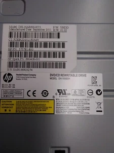 HP DH-16ABSH-HT2 Desktop DVD+RW Burner SATA Optical Lightscribe Drive - Picture 1 of 3