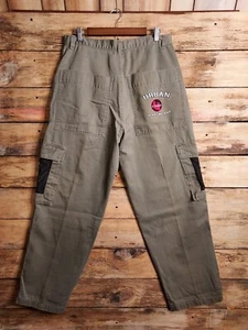 Mens Baggy Cargo Pants 36x33 Rare Urban X-treme Jeanswear Co. Rare Gorpcore  - Picture 1 of 8