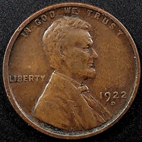 1922 D Lincoln Cent! Cover
