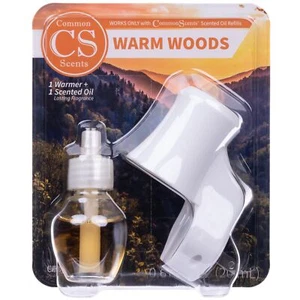 Common Scents Steckwärmer mit warmen Hölzern Duftöl 0,67oz - Bild 1 von 1