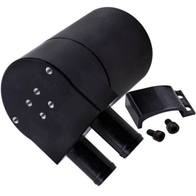 200ml Aluminium Noir Oil Catch Can for BMW N54 E82 135i / 1M E90 E91 335i - Photo 1/4