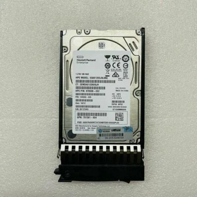 J9F48A 787648-001 compatible HP MSA 1.2TB 10K 12G 2.5 SAS DUAL PORT HDD HARD - Image 1 of 2