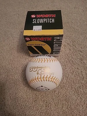 Softbol lanzamiento lento súper punto dorado de buen valor. Nuevo en caja Foto 1 de 2