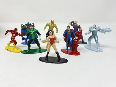 "Nano Metalfigs DC COMICS Die Cast Metal 8 figuras 2""" Foto 1 de 4