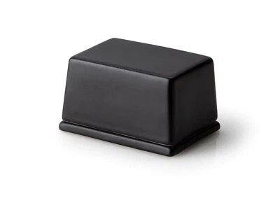 Continenta Butterdose 125 g Keramik schwarz. - Bild 1 von 2