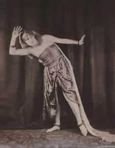 1924 Foto stampa attrice e ballerina americana Marion Gould in posa da danza erotica - Foto 1 di 2