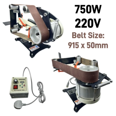 915x50MM 36"x2" Belt Sander Machine Polisher Sharpener Grinder Brushless Motor - Image 1 of 4
