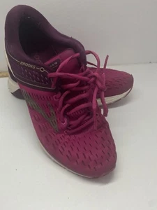 Brooks Women Ravenna 9 Running Pink/Purple 1202691B630 Size US 9.5 EUC - Picture 1 of 6