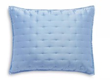 Ted Baker London Satin Bow Light Blue King Pillow Sham New In Package