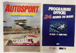LE MANS  1986  EVENT PROGRAMS . - Picture 1 of 1