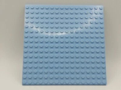 Lego 16x16 dot plate 91405 Bright Light Blue Friends Princess Girl Floor Base - Изображение 1 из 2
