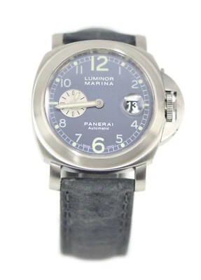 Reloj Panerai Luminor Marina esfera antracita acero inoxidable PAM86 Foto 1 de 3
