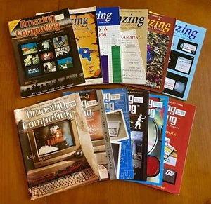 Commodore Amiga Amazing Computing Magazine Complete 1987 Amiga 500 2000 1000 - Picture 1 of 14