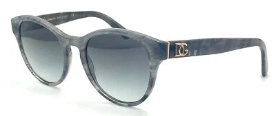 NEW DOLCE & GABBANA DG 4376 3251/8G GRAY SUNGLASSES 52-20 140 - Image 1 of 3