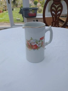 Vintage  Floral Pretty Jug, approx 20cm tall - Picture 1 of 17