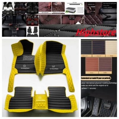 For Mercedes Benz C-Class Sedan 1994-2022 Car Floor Mats Auto Carpets Waterproof Foto 1 de 4