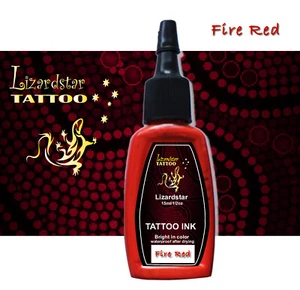 Tinta de tatuaje rojo 0,5 oz 16 ml LizardStar - Promoción de stock limitado  - Imagen 1 de 1