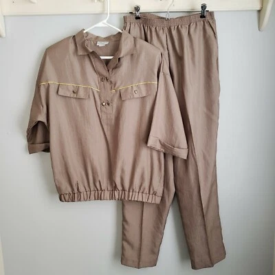 Conjunto de chándal grande Tan Stars vintage años 80 Foto 1 de 4