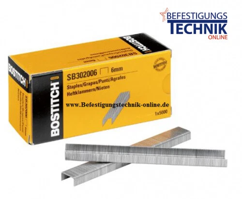 10mm Klammern SB302010 verzinkt für Bostitch Tacker T3020 Hikoki N18DSL KL-36 5,