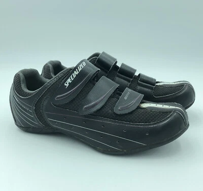 Specialized Spirita Touring Mujer 10 Negro 3 Correas Bicicleta de Carretera Ciclismo Zapatos Foto 1 de 4