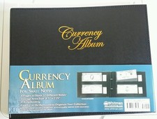 Whitman Currency Album Small Banknotes Collection 8 Pages 32 Notes D Ring Free