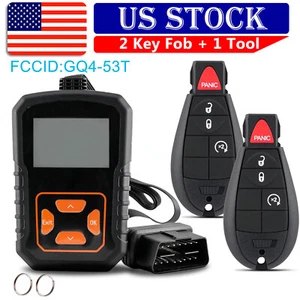 2 For 2013 2014 2015 2016 2017 RAM 1500 2500 3500 Remote Key Fob OBD Programmer - Picture 1 of 9