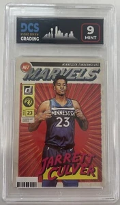 2019-20 Donruss Net Marvels Jarrett Culver RC DCS 9 - Picture 1 of 2