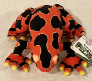 Reptile Adventure Orange And Black Poison Dart Ford 9" Plush New With Tags - Picture 1 of 8