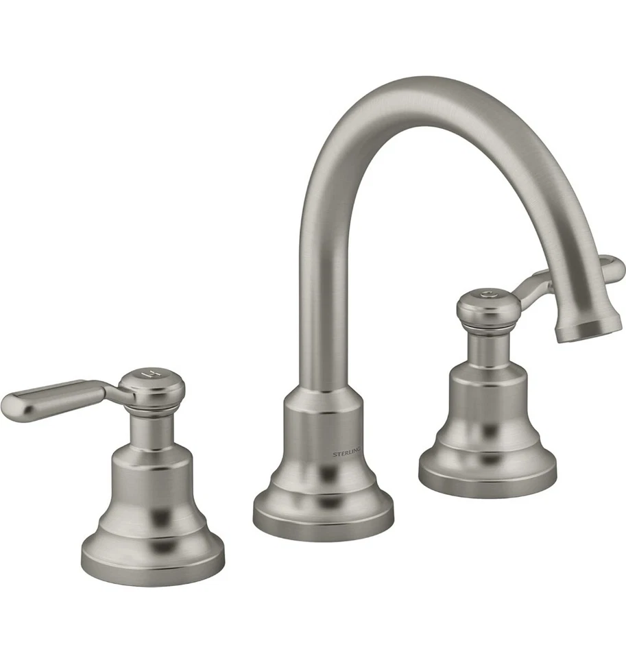 KOHLER Sterling T29364-4-BN Ludington Deck-Mount Bath Faucet Bathtub