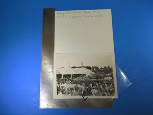 Vintage s/w Zirkus Foto Bailey Zirkuszelte Elefanten Kamele Tiere X134 S4852 - Bild 1 von 2