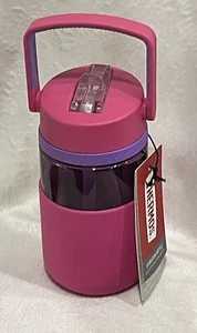 Thermos 12 oz. Tritan Hydration Bottle with Rotating Intake Meter - Pink - Picture 1 of 6