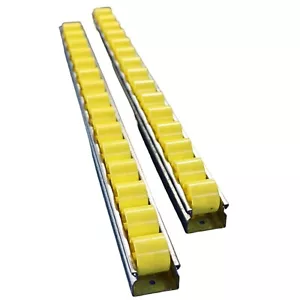 Roller strip / roller strip Ø28x25 plastic rolls yellow div. lengths - Picture 1 of 6