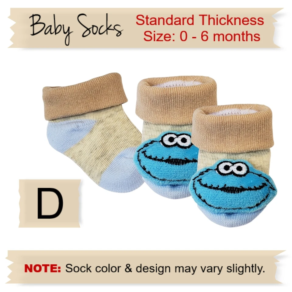Calcetines bebé oso amarillo - Calcetines de peluche de dibujos animados de animales, regalo de género neutro Foto 1 de 1