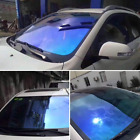 Fenêtre avant de voiture bleu foncé teinte film solaire protection résistance aux rayures