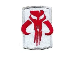 Star Wars logo Bobba Fett Ecusson brodé neuf Boba Fett armour patch - Picture 1 of 1
