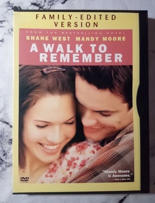 A Walk to Remember (DVD, 2002) Family Edited Version Mandy Moore, Shane West - Image 1 of 4
