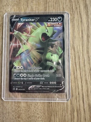 Tyranitar V SWSH109 SWSH: Sword & Shield Promo Cards Holo - Image 1 of 2
