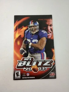 NFL Blitz 2003 Instruction MANUAL ONLY (PlayStation 2 PS2) Reg. Card NO GAME  - Picture 1 of 10