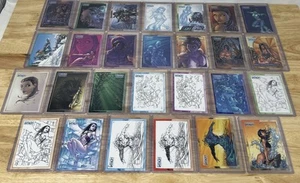 Michael Turner’s Fathom 2001 Premiere Edition Trading Cards Lot 27 Cards - Picture 1 of 4