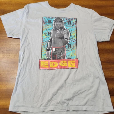 Camiseta de lucha libre gráfica WWE Edge talla XL gris concreto Foto 1 de 4