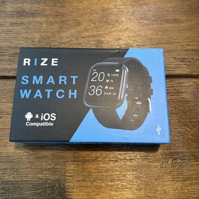New RIZE Smart Watch iOS & Android Compatible - Image 1 of 2