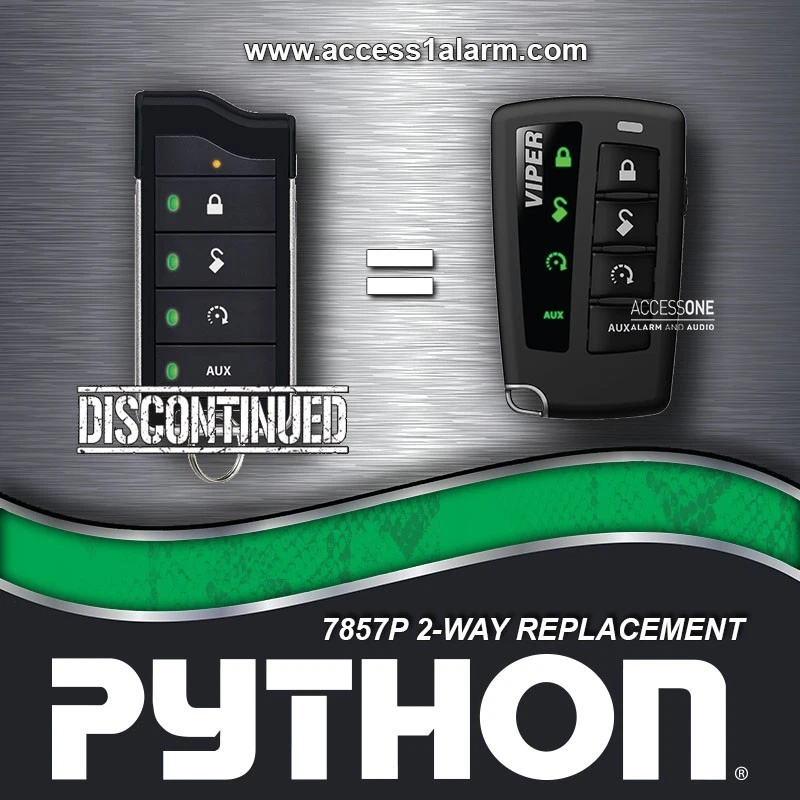 7857P Python 2-way Replacement Remote Controll Transmitter Dei