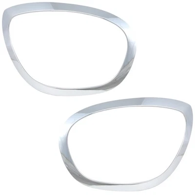 Juego de bisel de faros para Mini Cooper Countryman 2017-2023 lado izquierdo y derecho Foto 1 de 4