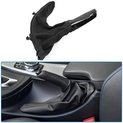 Forged Alcantara Handbrake Accessory for BMW M3 M4 F80 F82 F30 F34 F32 14-18 - Image 1 of 4