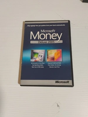 Microsoft Money Deluxe 2005 - Software for Managing Finances, Taxes, Planning - Image 1 of 4