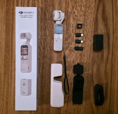 DJI Osmo Pocket 2 Sunset White Exclusive Combo - Ottime condizioni! Come nuovo! Confezione Originale ✅ - Immagine 1 di 4