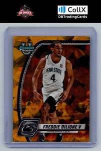 2024-25 Bowman University Chrome #96 Freddie Dilione Gold Refractor #/50 - Photo 1/2