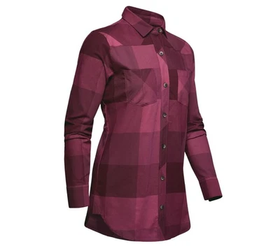 Camisa de franela púrpura Under Armour Tradesman 2.0 para mujer #1345990-569 Foto 1 de 3